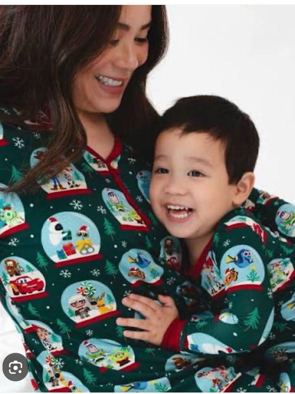 Little Sleepies Size XL Pixar Snow Globe Print Pajama Top and Pants - Picture 10 of 10